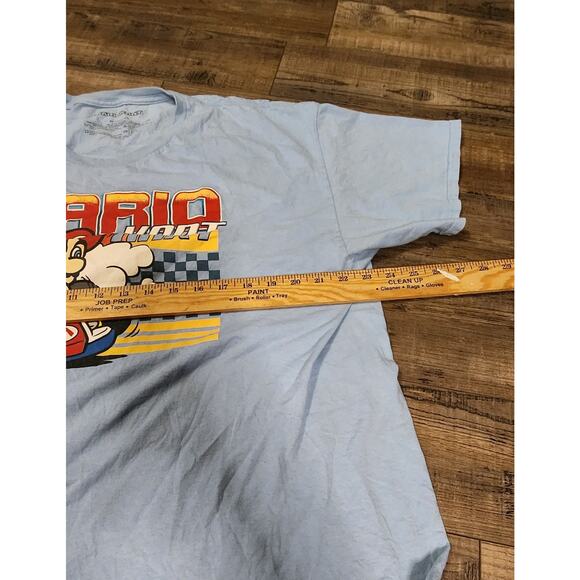 Pre-owned Mario Kart Blue Tshirt Mens Size XL. 2135 - Picture 4 of 6